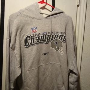 Dallas Cowboys 2007 NFC East Division Hoodie XL